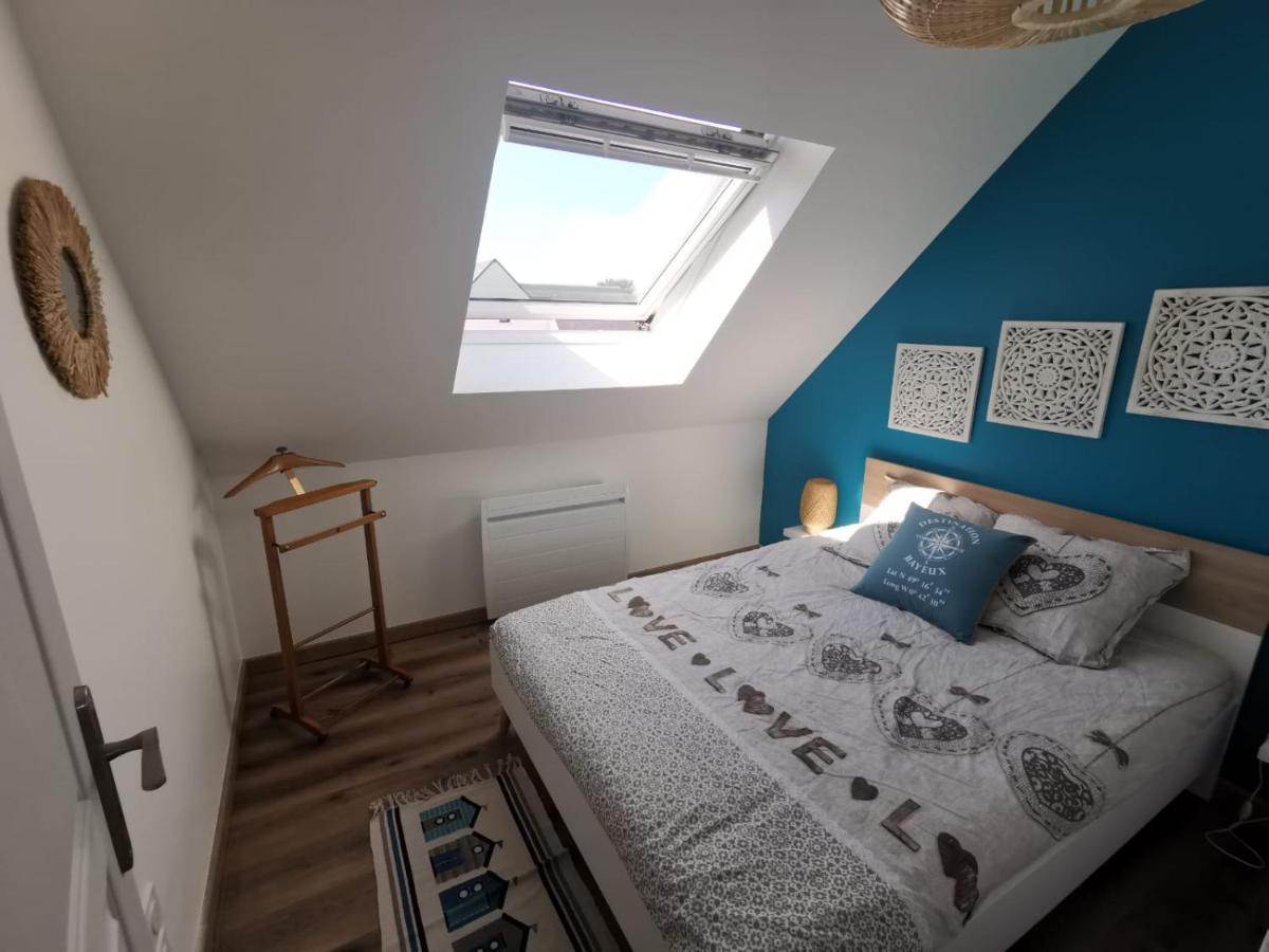 Les Pommiers Duplex Cosy Tout Confort Dans Maison Neuve Avec Terrasse Entree Independante 5 Mn De Bayeux Et 10 Mn Plage Du Debarquement Sommervieu Екстер'єр фото