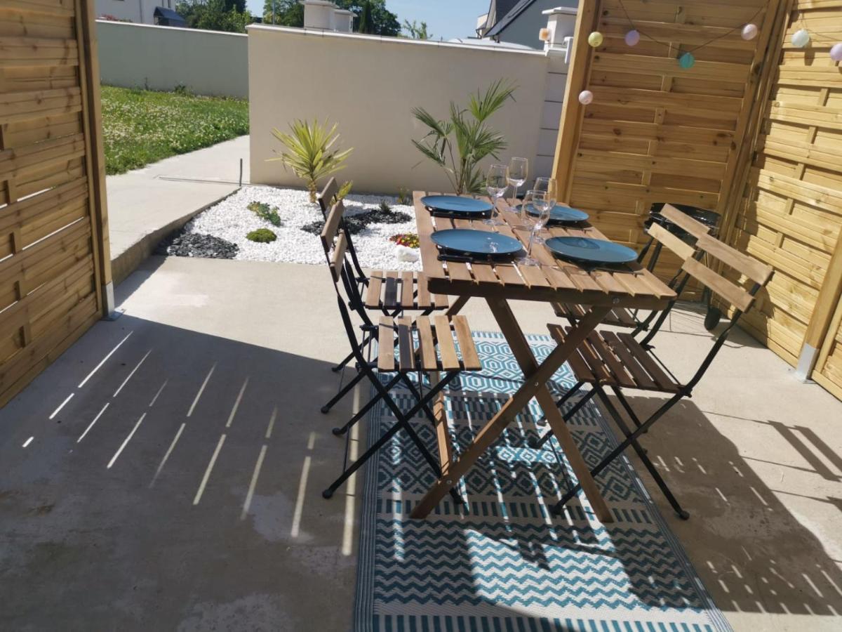 Les Pommiers Duplex Cosy Tout Confort Dans Maison Neuve Avec Terrasse Entree Independante 5 Mn De Bayeux Et 10 Mn Plage Du Debarquement Sommervieu Екстер'єр фото