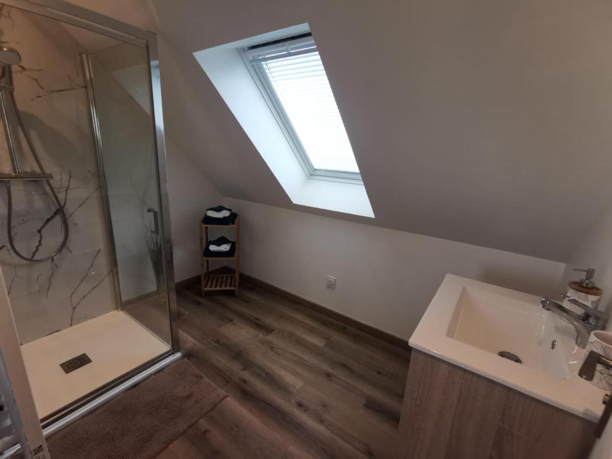 Les Pommiers Duplex Cosy Tout Confort Dans Maison Neuve Avec Terrasse Entree Independante 5 Mn De Bayeux Et 10 Mn Plage Du Debarquement Sommervieu Екстер'єр фото